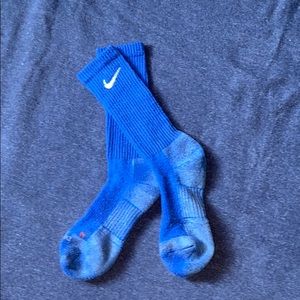 Royal Blue Nike Crew Socks